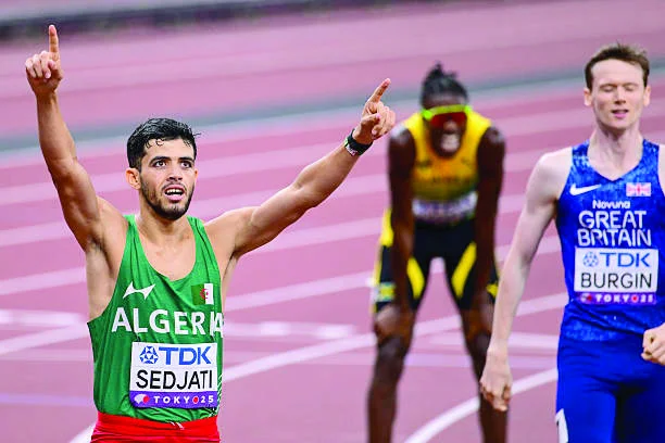 Mondiaux d’athlétisme 2025 : Djamel Sedjati décroche l’argent à Tokyo
