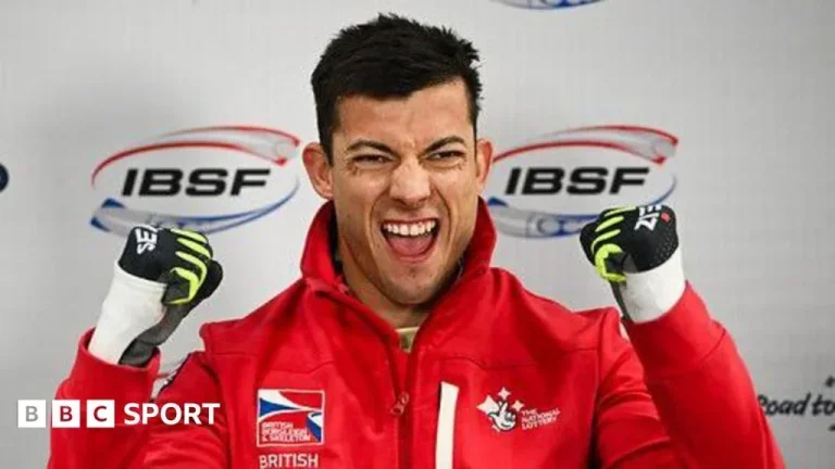 Matt Weston remporte la première course de skeleton de la saison à Cortina