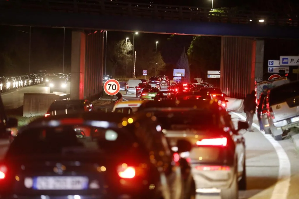 Bouchons à Nice Ouest ce soir: concert SDM et Nice-Marseille en Ligue 1