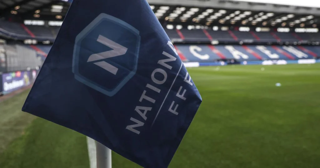 Caen élimination Coupe de France Bayeux et incidents liés