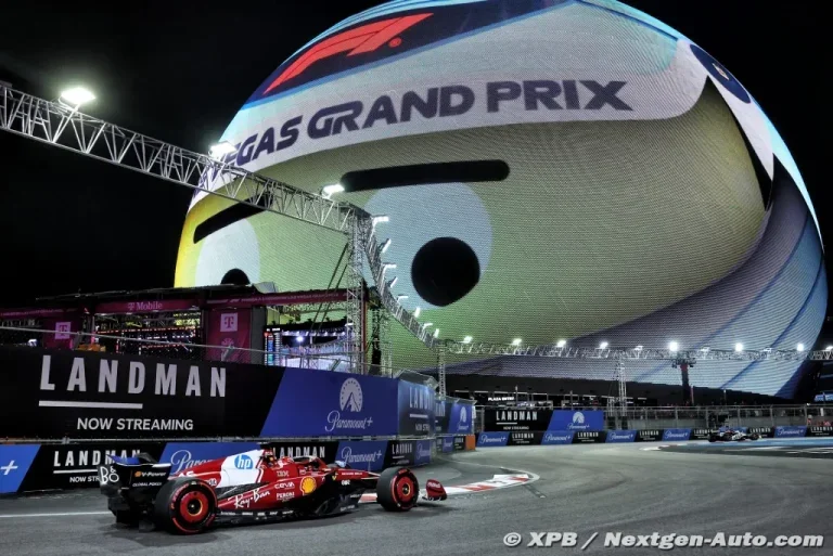 GP Las Vegas EL1 : Leclerc en tête, trois équipes en embuscade