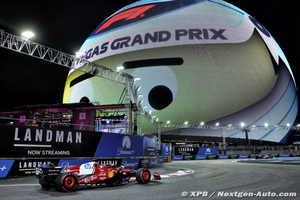 GP Las Vegas EL1 : Leclerc en tête, trois équipes en embuscade