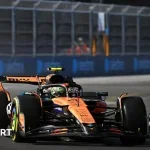 Grand Prix de Las Vegas 2025 : Norris en tête des essais, incident de plaque d'égout