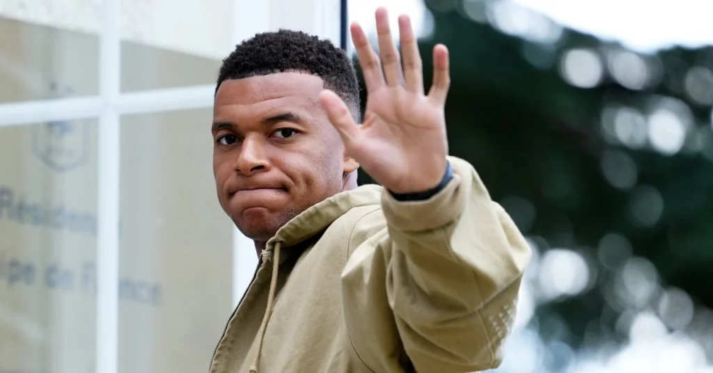 Kylian Mbappé en grande forme à l'entraînement du Real Madrid