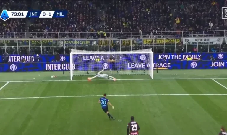 Maignan stoppe un penalty décisif dans le derby milanais