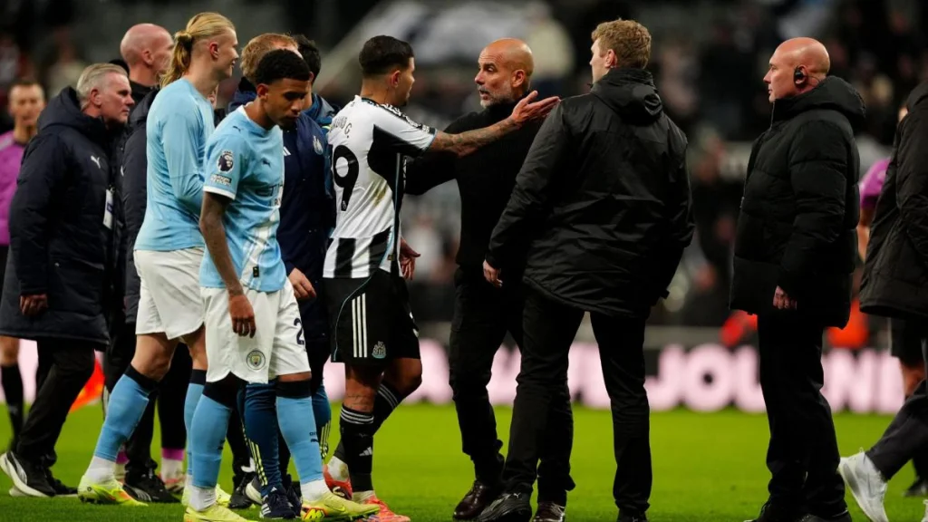 Pep Guardiola craque complètement après City–Newcastle