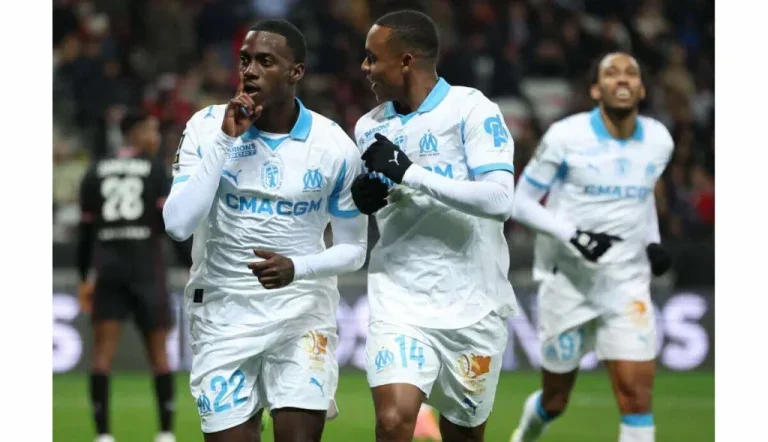 Marseille domine Nice 5-1 : reprise en force en Ligue 1