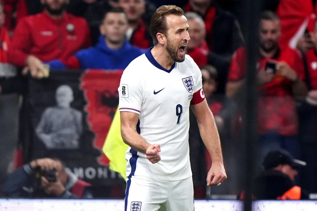 Harry Kane mène l'Angleterre à la qualification parfaite en Albanie