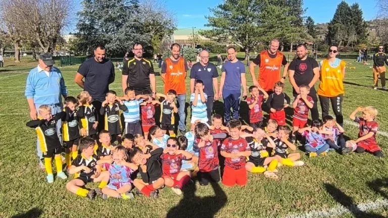 Souillac : Succès du tournoi des Marcassins réunissant 550 jeunes rugbymen