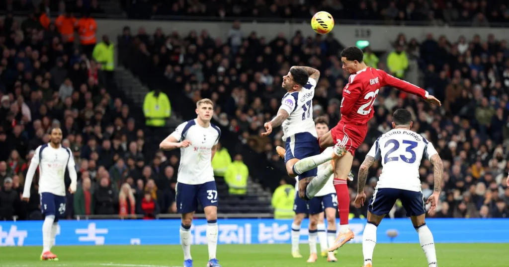 Liverpool confirme sa victoire face à Tottenham en Premier League