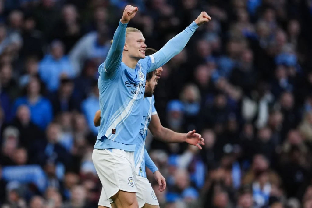 Haaland brille avec un doublé lors de la victoire de Manchester City contre West Ham