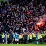Entraînement de police américaine au Old Firm pour la Coupe du Monde
