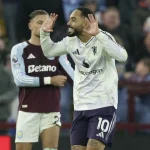 Man Utd vs Aston Villa : réaction émotionnelle de Matheus Cunha