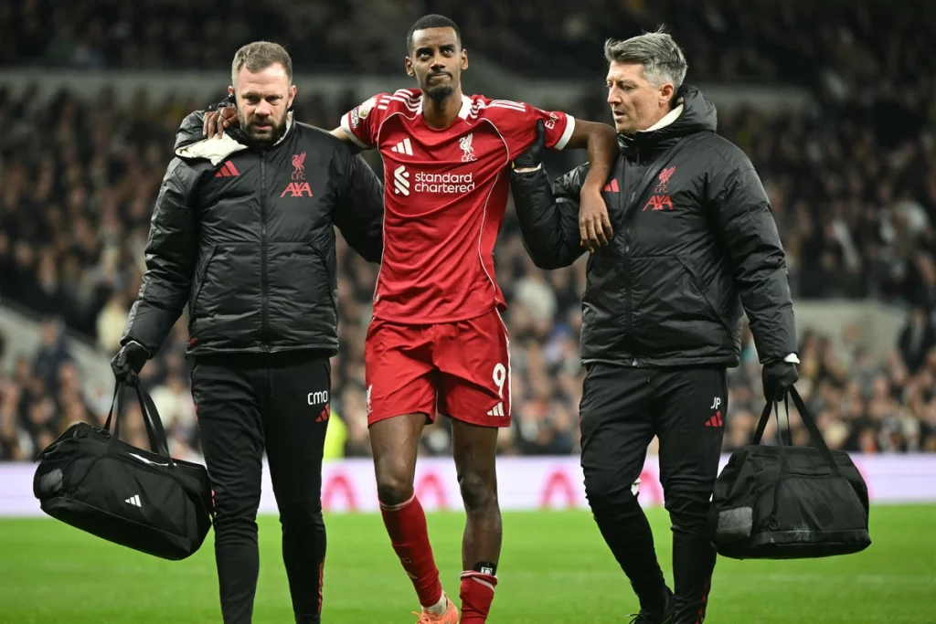 Blessure d'Alexander Isak : Liverpool craint une longue absence