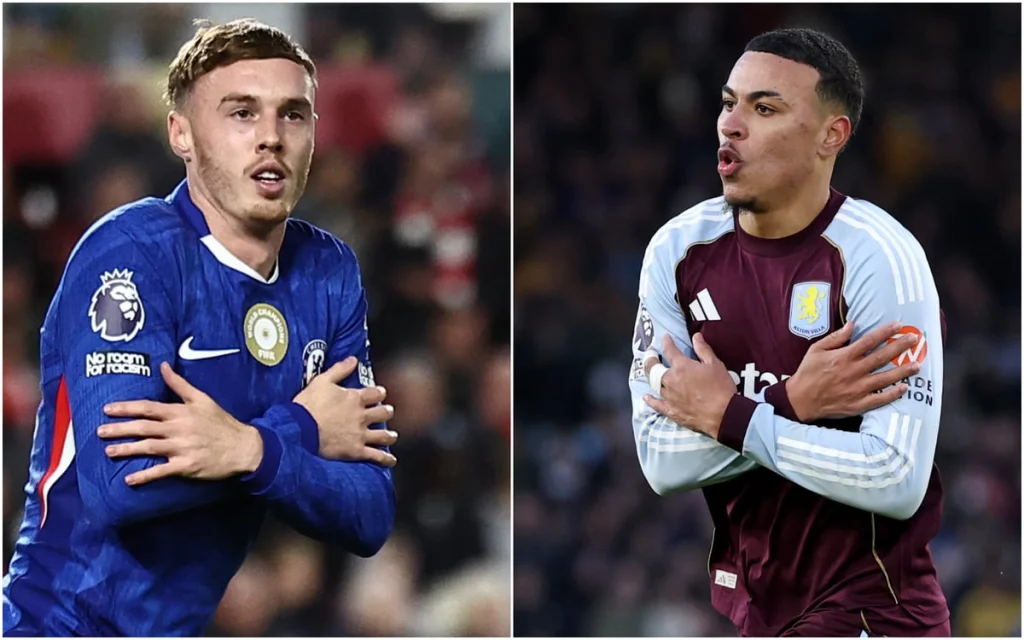 Palmer contre Rogers : Duel clé pour Chelsea-Aston Villa en Angleterre