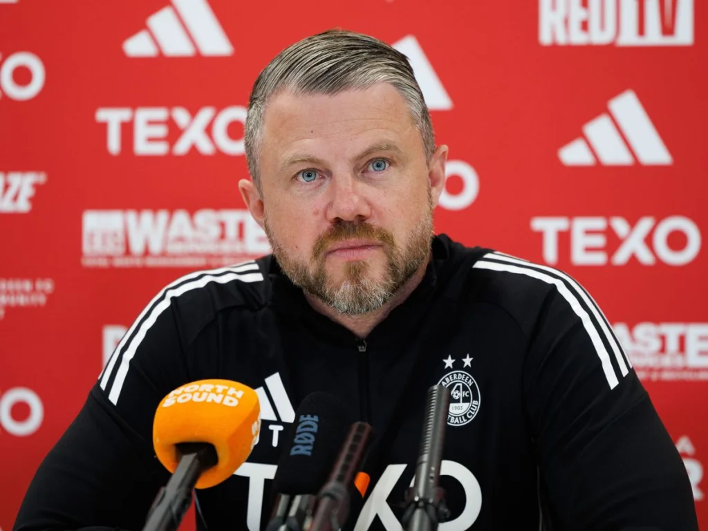 Jimmy Thelin dresse les priorités de transfert d'Aberdeen en janvier