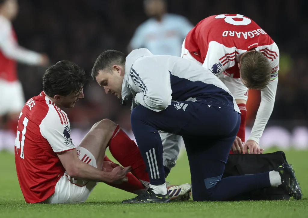 Declan Rice rassure sur sa blessure après la victoire d'Arsenal
