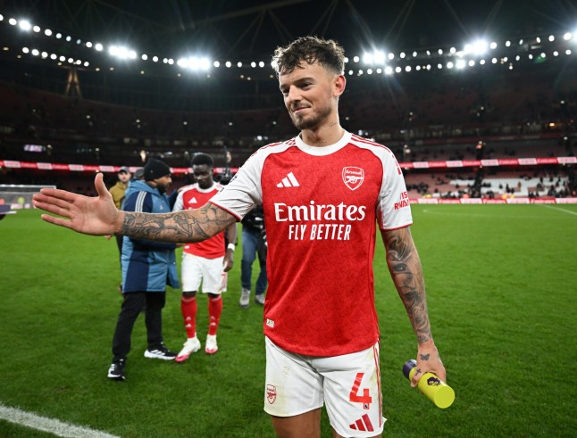 Ben White Player of the Match lors du match Arsenal-Brentford