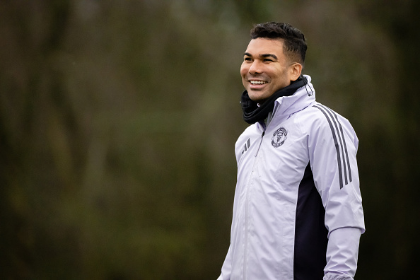 Entraînement de Manchester United