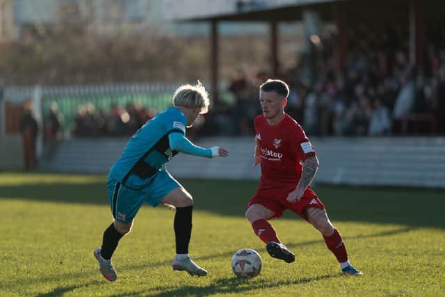 Centre et but de Toby Lees pour Darlington