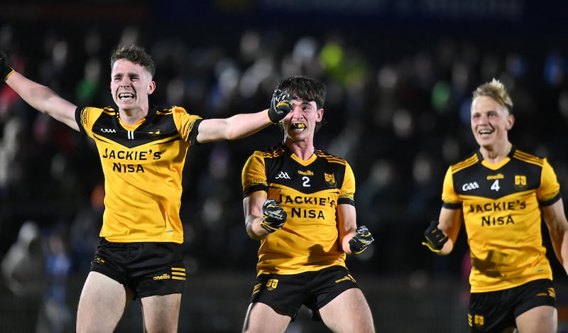 Loughmacrory et Trillick lors de la finale du Tyrone CO Senior Club Football Championship