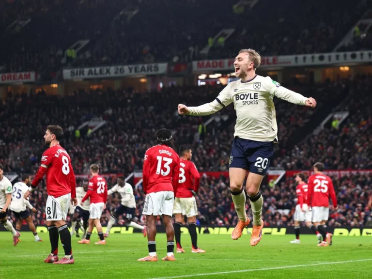 Man Utd : erreur fatale avant l'égalisation de West Ham à Old Trafford