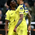 Cristian Romero brille avec un but spectaculaire lors du match Tottenham vs Newcastle