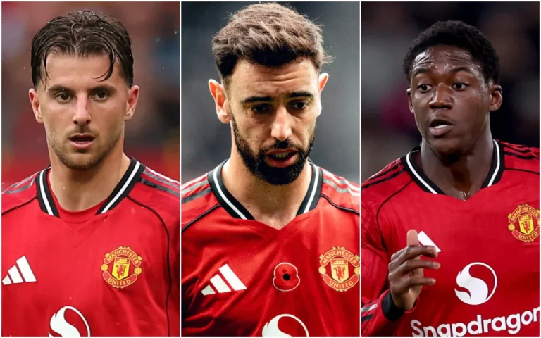 Mises à jour sur les blessures de Manchester United : Fernandes, Mount, Mainoo