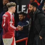 Alejandro Garnacho réagit à la suspension de Ruben Amorim à Manchester United
