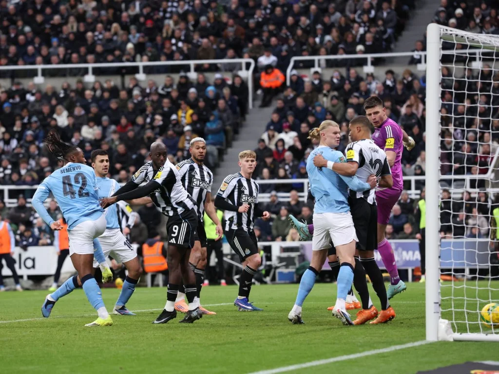 Manchester City s'impose face à Newcastle en Coupe Carabao