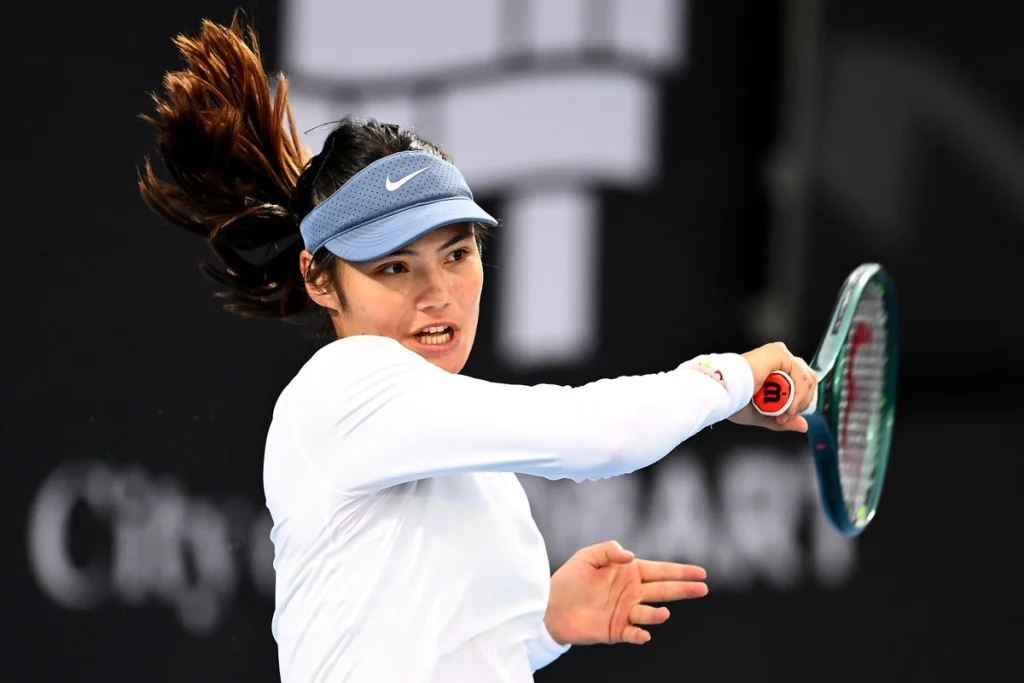 Emma Raducanu à l'Australian Open : calendrier et diffusion
