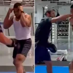 Anthony Joshua revient à la salle de sport après un grave accident