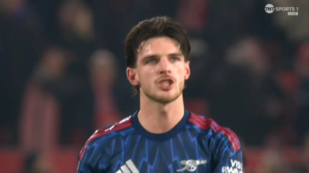 Declan Rice critique la performance d'Arsenal après le nul contre Nottingham Forest