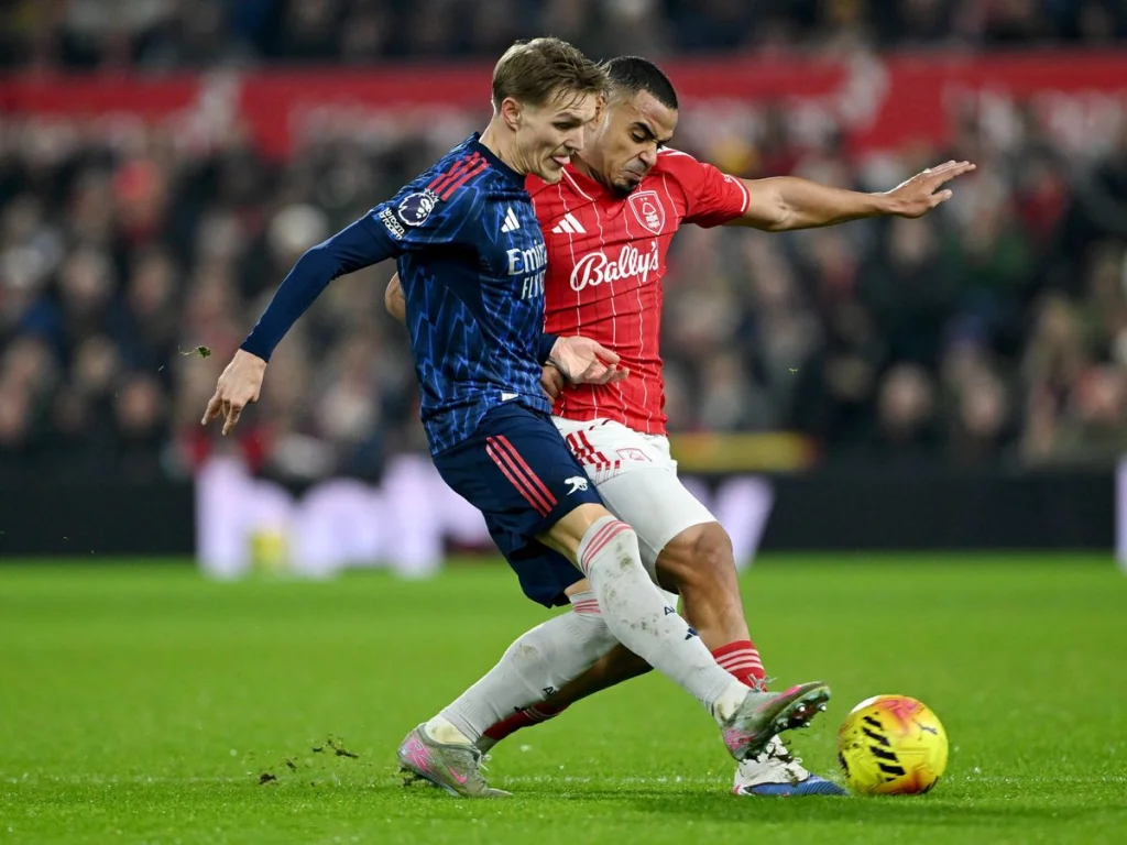 Résumé du match Arsenal vs Nottingham Forest : performance et enjeux