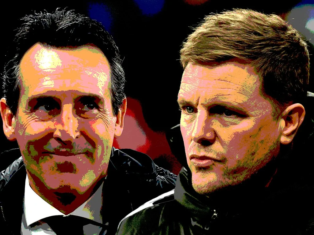 Eddie Howe et Unai Emery : duel de managers en Premier League