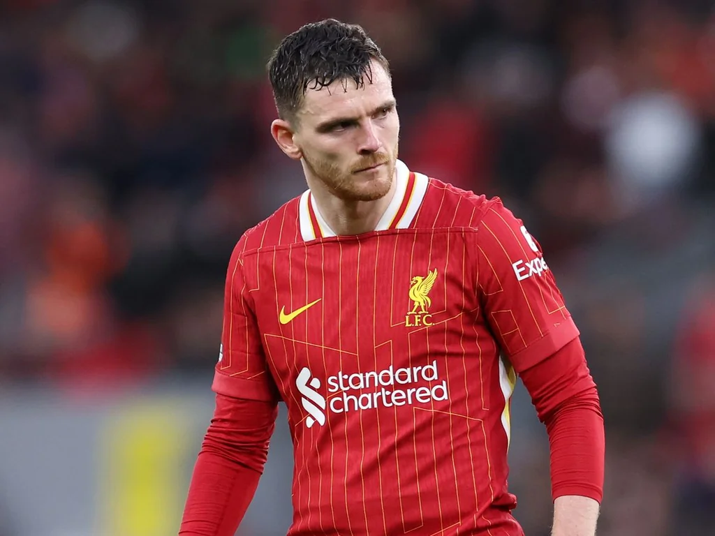 Liverpool : potentiel transfert d'Andy Robertson vers Tottenham
