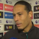 Virgil van Dijk critique l'arbitrage après défaite de Liverpool contre Bournemouth