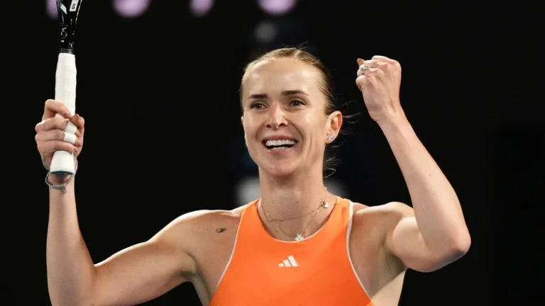 Elina Svitolina, star montante du tennis à l'Open d'Australie