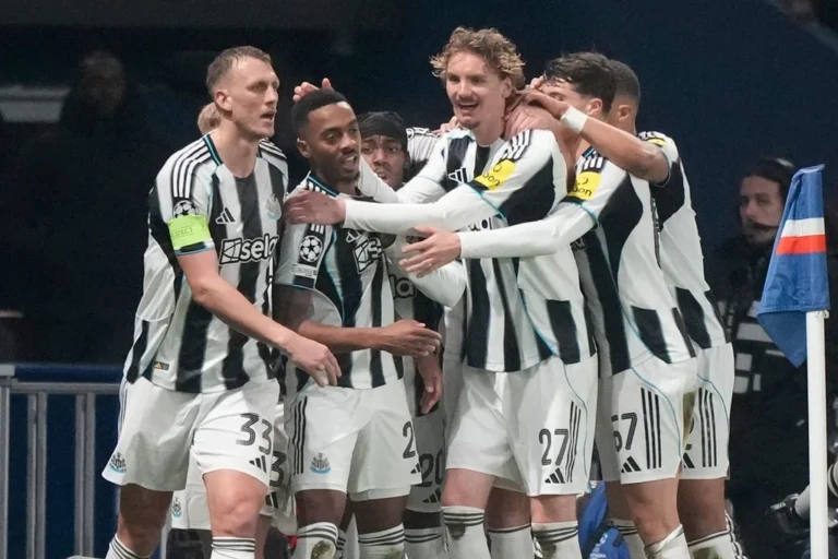 Match nul entre Newcastle et PSG en Ligue des Champions