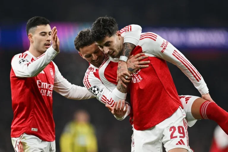Arsenal domine la Ligue des Champions avec une victoire 3-2 contre Kairat