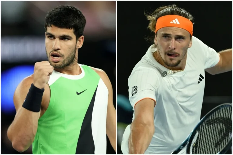 Alcaraz face à Zverev en demi-finale de l'Open d'Australie