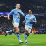 Haaland célèbre un geste en hommage à Leeds après son but contre Galatasaray