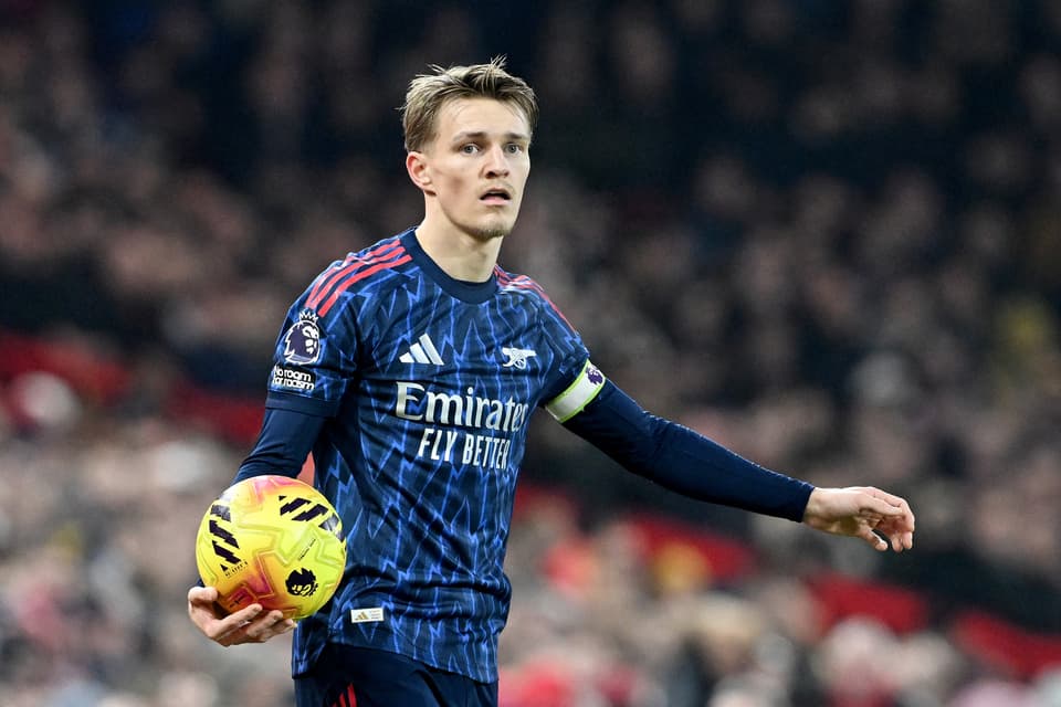 Joueur d'Arsenal sous pression