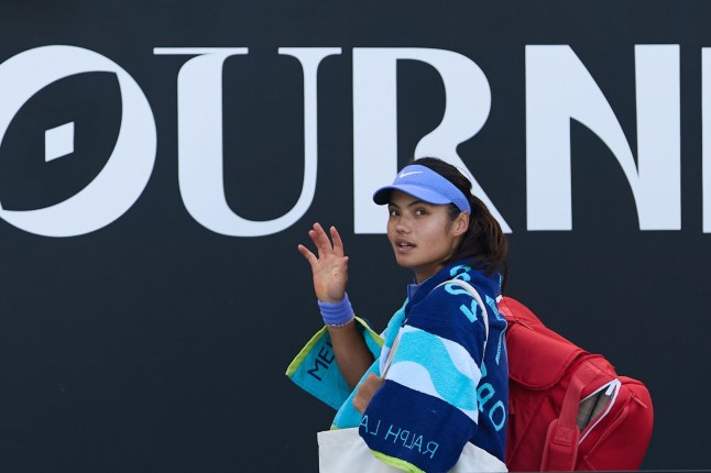Emma Raducanu pendant l’Open d’Australie 2026 à Melbourne