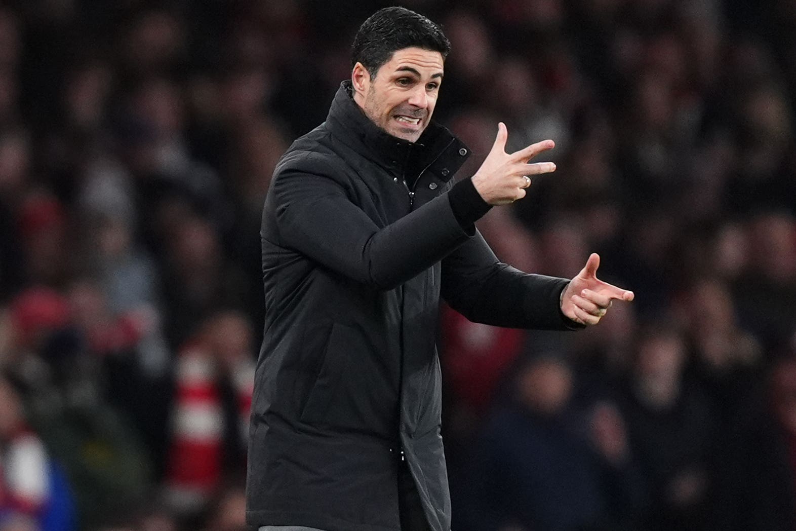 Arteta et la réaction après la défaite