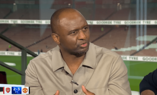 Patrick Vieira sur le banc