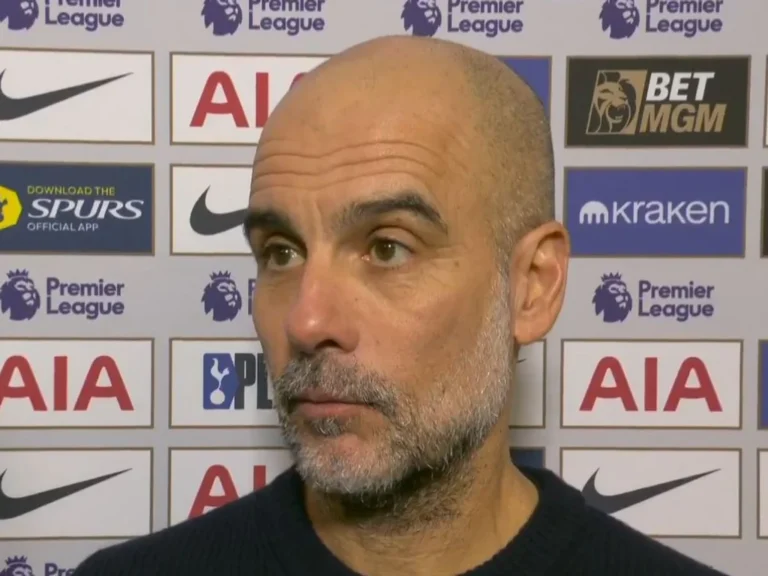 Pep Guardiola critique le VAR après un match controversé contre Tottenham