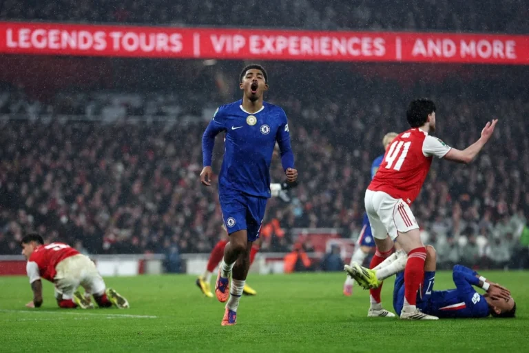 Chelsea éliminé de la Carabao Cup face à Arsenal : analyse des performances