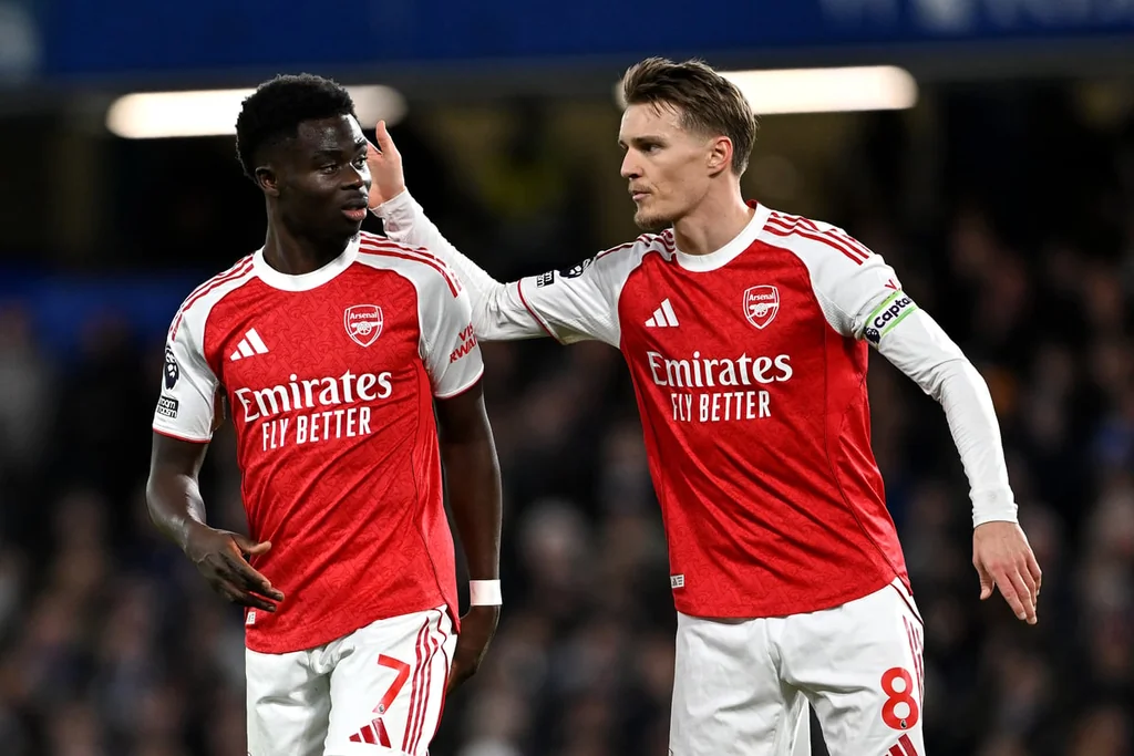 Arsenal : Saka et Odegaard absents face à Chelsea en demi-finale