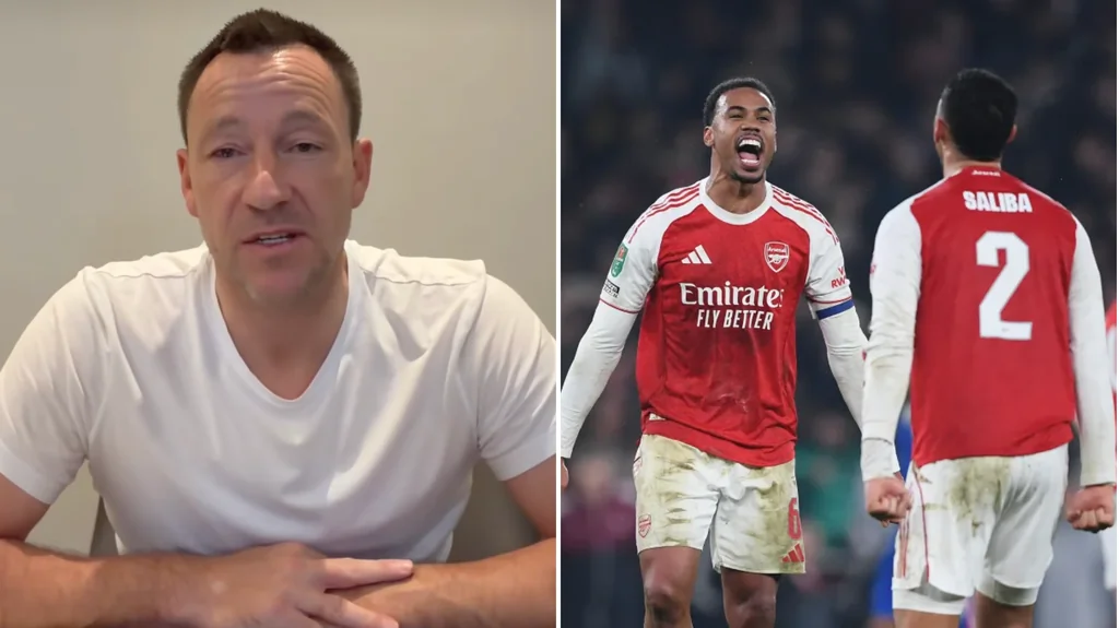 John Terry critique la réaction d'Arsenal après leur victoire en Coupe de la Ligue